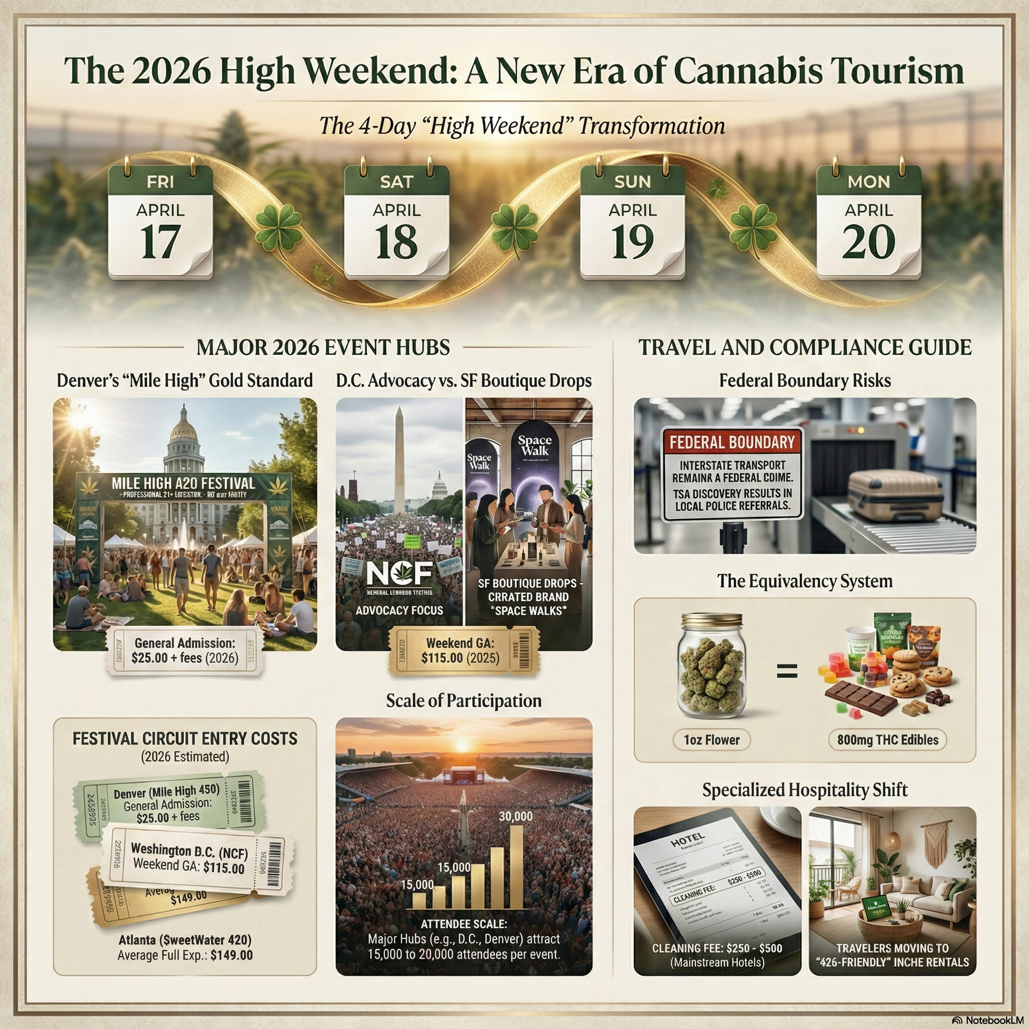 2026 High Weekend: The Ultimate Guide to America’s Premier 4/20 Celebrations